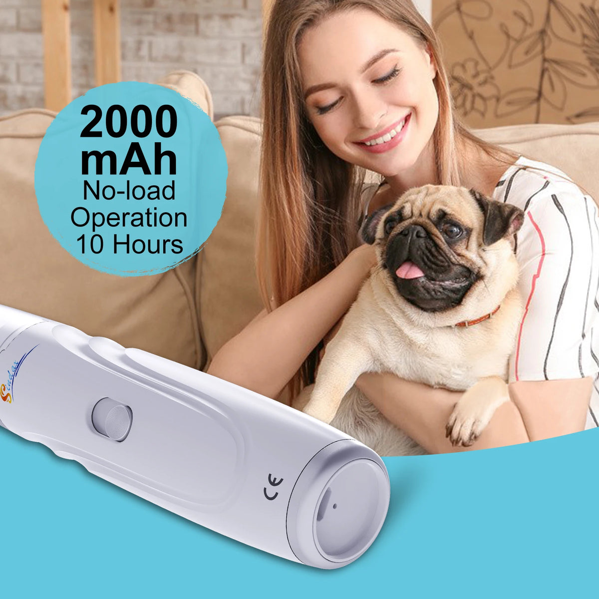 Quiet USB Dog Nail Grinder