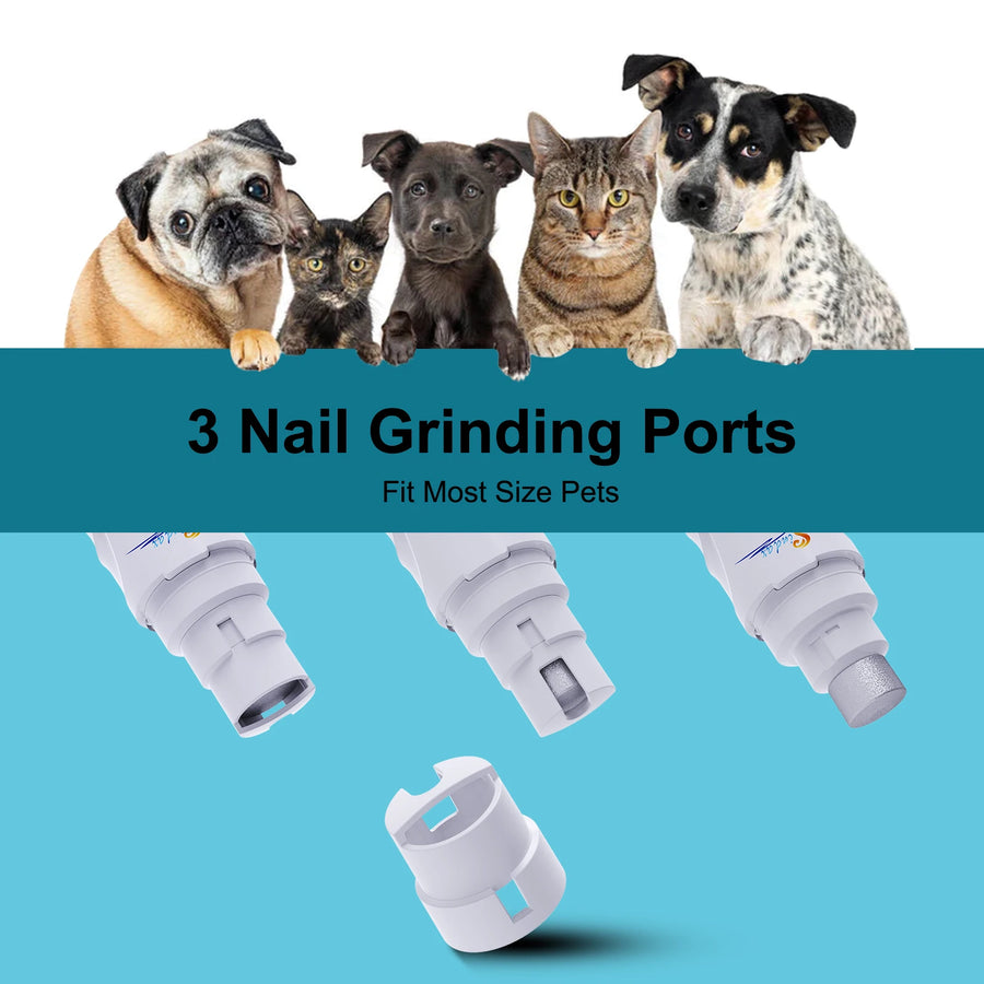 Quiet USB Dog Nail Grinder