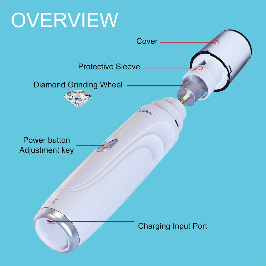 Quiet USB Dog Nail Grinder